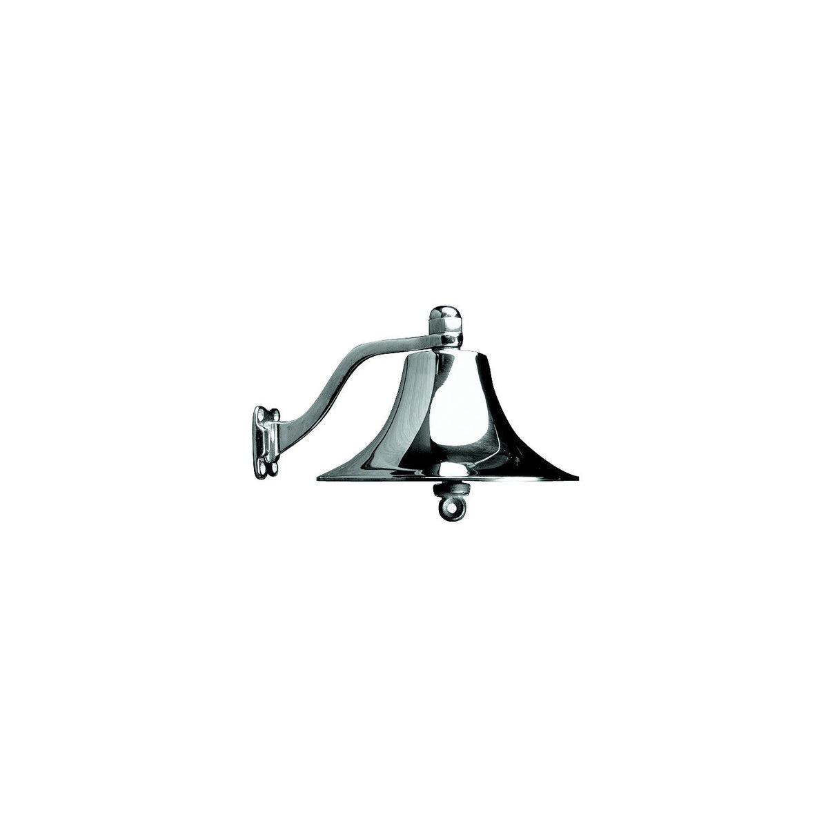 SeaDog Cast Polished Brass Bell - #6 Fastener