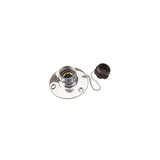 SeaDog 512110 Fresh Water Inlet - #8 Fastener - Brass Chrome Plated - Includes Cap & Chain