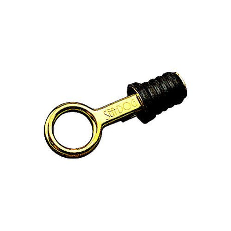 Brass Snap Handle Drain Plug, 1″ w/o Chain, Bulk