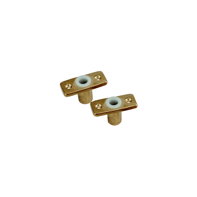 SeaDog 5806001 Brass Oarlock Sockets, Top Mt., pr.