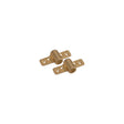 SeaDog 5806101 Brass Oarlock Sockets, Side Mt., pr.