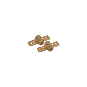 SeaDog 5806101 Brass Oarlock Sockets, Side Mt., pr.