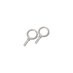 Sea-Dog 5808701 Oarlock Horn 2" Round, Galvanized, 1 pr.