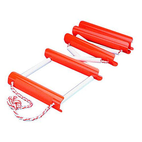 SeaDog 582501 Portable Emergency 5 Step Boarding Ladder, High-Visibility Orange Polycarbonate & Nylon Rope