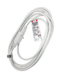 Projex Outdoor 15 ft. L White Extension Cord 16/2 SJTW