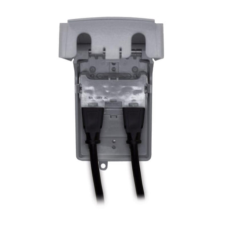 Sigma Engineered Solutions Slimline Rectangle Plastic 1 gang 5.51 in. H X 3.58 in. W In-Use Cover