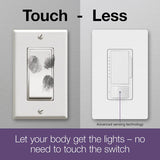 Lutron Maestro White 150 W Motion Sensor Dimmer Switch 1 pk
