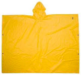 CLC CLIMATE GEAR Series R10410 Poncho, L, PVC, Yellow, Attached Collar