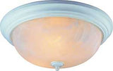 Boston Harbor BRT-FL2263L Two Light Flush Mount Ceiling Fixture, 120 V, 75 W, 2-Lamp, A19 or CFL Lamp