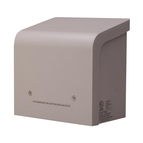 Reliance Controls PB Series 50 amps 120/240 V 1 space 1 circuits Surface Mount Power Inlet Box