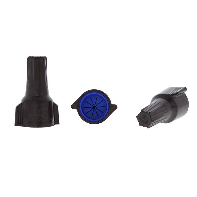 Ideal Industries Weatherproof 6-16 AWG Solid Copper/Stranded Wire Connector Gray 15 pk