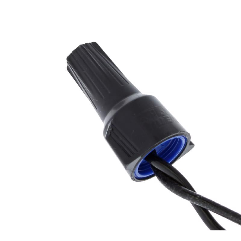 Ideal Industries Weatherproof 6-16 AWG Solid Copper/Stranded Wire Connector Gray 15 pk