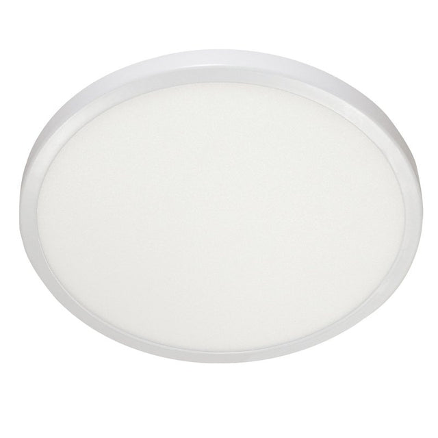 Boston Harbor O-FP-13R Panel Light, 120 V, 20 W, LED Lamp, 1800, 2700K, 3000K, 3500K, 4000K, 5000K Color Temp