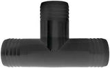 Green Leaf T114P Hose Adapter Tee, 1-1/4 in, Hose Barb, Polypropylene, Black