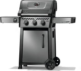Napoleon FREESTYLE 365 Series F365DPGT Gas Grill, 33,000 Btu, Liquid Propane, 3-Burner, Side Shelf Included: Yes