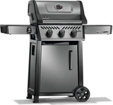 Napoleon FREESTYLE 365 Series F365DPGT Gas Grill, 33,000 Btu, Liquid Propane, 3-Burner, Side Shelf Included: Yes