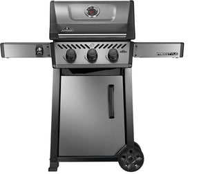 Napoleon FREESTYLE 365 Series F365DPGT Gas Grill, 33,000 Btu, Liquid Propane, 3-Burner, Side Shelf Included: Yes