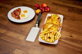Napoleon GATL014 Griddle Spatula, Stainless Steel Blade, Ergonomic Handle, 15.87 in OAL