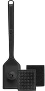 Napoleon Pro Series GABR004 Premium Dual Head Grill Brush, Stainless Steel Bristle, Slip-Resistant Grip Handle