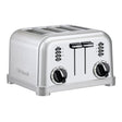 Cuisinart CPT-180 Series CPT-180P1 Classic Toaster, 4-Slice, Button Control, Metal