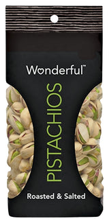 Wonderful WPIST Snack, Pistachio, 5 oz Bag, Pack of 8