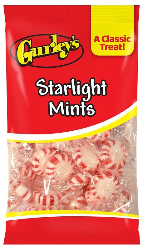 Gurley's 743795 Candy, Starlight Mint Flavor, 6.5 oz, Pack of 12