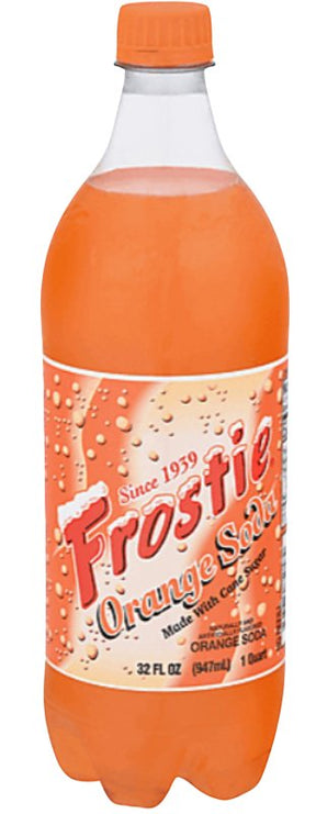 Frostie 83246 Soda, Orange, 32 oz, Pack of 12