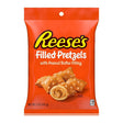 Reese's 848026 Filled Pretzel, Peanut Butter, 5 oz Bag, Pack of 12