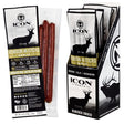 Icon Meats 74087 Venison Snack, Stick, Garlic, 4 oz Pack, Pack of 6