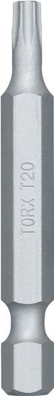DEWALT DW2660 Power Bit, T20 Drive, Torx Drive, 1/4 in Shank, Hex Shank, 2 in L, Steel
