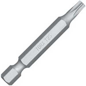 DEWALT DW2665B25 Power Bit, T25 Drive, Torx Drive, 1/4 in Shank, Hex Shank, 2 in L, Steel, Pack of 25