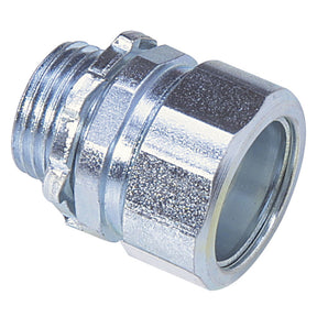 Sigma Engineered Solutions ProConnex 1 in. D Zinc-Plated Steel Compression Connector For Rigid/IMC 1, Pack of 5