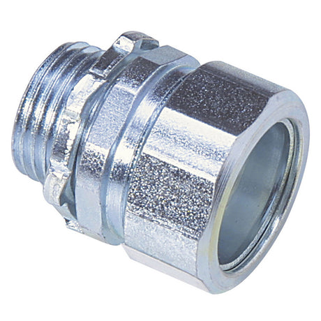 Sigma Engineered Solutions ProConnex 1 in. D Zinc-Plated Steel Compression Connector For Rigid/IMC 1, Pack of 5