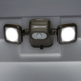 Mr. Beams High Performance Motion-Sensing Battery Powered LED Dark Brown Spotlight