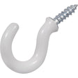 OOK 50352 Cup Hook, 7/8 in L, Vinyl-Coated