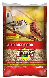 15529 Wild Bird Food, 20 lb, Ingredients: Grain Products, White Proso Millet, Black Oil Sunflower Seeds