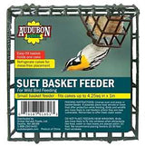 Audubon Park 12331 Suet Basket, Grid, 4 oz, Metal, Green, 5-3/4 in H