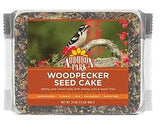 Audubon Park 14356 Black Oil Sunflower Seed Woodpecker Wild Bird Seed Cake, 2 lb, Cake, Bag