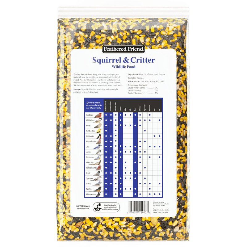 Feathered Friend 14367 Wild Bird Food, 10 lb, Bag