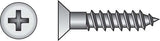 HILLMAN No. 12 X 2-1/2 in. L Phillips Zinc-Plated Coarse Wood Screws 100 pk