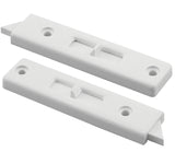 Prime-Line F 2671 Tilt Latch, Plastic, 1/PR, Includes: (1) Left Hand Latch, (1) Right Hand Latch, Fastener, Pack of 6
