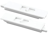 Prime-Line F 2734 Tilt Latch, Plastic, Includes: (1) Left Hand Latch, (1) Right Hand Latch, Fastener