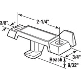 Prime-Line F 2756 Sash Lock, Powder-Coated