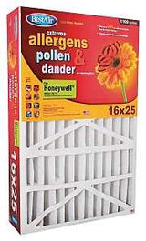 BestAir HW1625 Air Filter, 25 in L, 16 in W, 8 MERV, Pack of 3