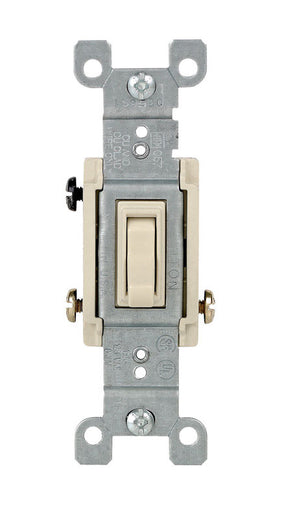 Leviton 15 amps Toggle Switch Ivory 1 pk, Pack of 10