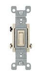 Leviton 15 amps Toggle Switch Ivory 1 pk, Pack of 10