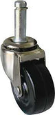Shepherd Hardware 9193 Swivel Caster, 2 in Dia Wheel, 7/8 in W Wheel, Rubber Wheel, 80 lb