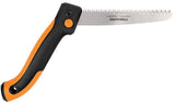 Fiskars 390680-1001 Pruning Saw, 7 in Blade, Steel Blade, Resin Handle, Soft-Grip Handle, 21-1/2 in OAL