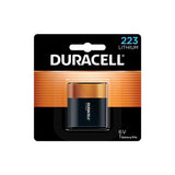 Duracell Lithium 223 6 V 1400 mAh Camera Battery 1 pk