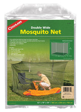 Coghlan's 9765 Mosquito Net, Double Wide, Polyester, Olive Green, For: 2 Cots or Sleeping Bags